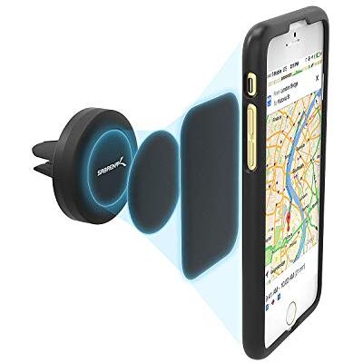 SABRENT Auto Montages Magnetische Universele Auto Smartphone Montage voor Air Vent Geschikt voor je mobiele telefoon: iPhone, Samsung, LG, Nexus, HTC, Motorola, Sony, GPS-apparaten, evenals andere SABRENT Auto Montages Magnetische Universele Auto Smartphone Montage voor Air Vent Geschikt voor je mobiele telefoon: iPhone, Samsung, LG, Nexus, HTC, Motorola, Sony, GPS-apparaten, evenals andere