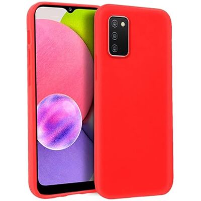 Cool siliconen beschermhoes voor Samsung A037 Galaxy A03s, rood Cool siliconen beschermhoes voor Samsung A037 Galaxy A03s, rood