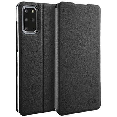doupi Flip Cover voor Samsung Galaxy S20+ (S20 Plus), beschermhoes met magnetische sluiting, boekstijl, beschermhoes met standfunctie, zwart doupi Flip Cover voor Samsung Galaxy S20+ (S20 Plus), beschermhoes met magnetische sluiting, boekstijl, beschermhoes met standfunctie, zwart