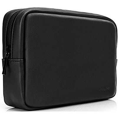 ProCase Accessoires tas Organizer Power Bank Case, Electronics Accessoires Travel Gear Organiseren Hoesje, Kabel Management Harde Schijf Tas Zwart ProCase Accessoires tas Organizer Power Bank Case, Electronics Accessoires Travel Gear Organiseren Hoesje, Kabel Management Harde Schijf Tas Zwart