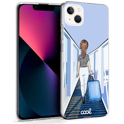 Cool beschermhoes voor iPhone 13 Mini, motief: reismotief Cool beschermhoes voor iPhone 13 Mini, motief: reismotief