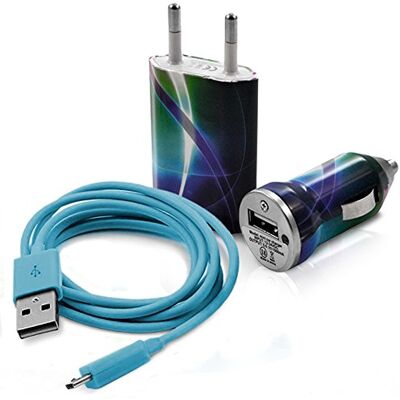 KARYLAX Seluxion autolaadkabel + adapter voor sigarettenaansteker, motief CV03, voor Samsung Galaxy A7 (2017) KARYLAX Seluxion autolaadkabel + adapter voor sigarettenaansteker, motief CV03, voor Samsung Galaxy A7 (2017)