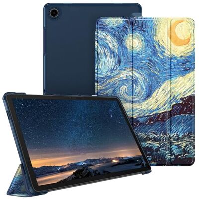FINTIE Beschermhoes voor Samsung Galaxy Tab A11 Plus (A11+)/Tab A9 Plus (A9 Transparante beschermhoes, mat, harde hoes, dun en licht, sterrennacht FINTIE Beschermhoes voor Samsung Galaxy Tab A11 Plus (A11+)/Tab A9 Plus (A9 Transparante beschermhoes, mat, harde hoes, dun en licht, sterrennacht