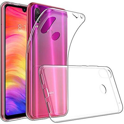 REY Hoesje voor XIAOMI REDMI Note 7 REDMI Note 7 Pro, TPU transparant siliconen, ultradun 0,33 mm REY Hoesje voor XIAOMI REDMI Note 7 REDMI Note 7 Pro, TPU transparant siliconen, ultradun 0,33 mm