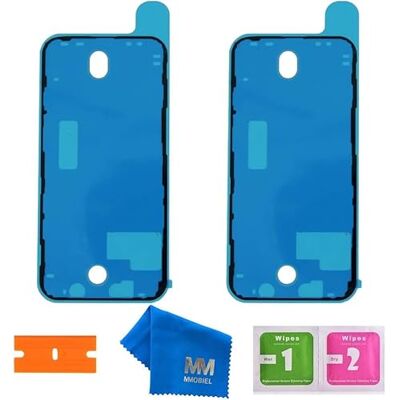 MMOBIEL 2 x LCD Seal Zelfklevend Waterdicht Compatibel met iPhone 12-6.1 inch Zwart voor LCD Display Frame Tool Kit Inbegrepen MMOBIEL 2 x LCD Seal Zelfklevend Waterdicht Compatibel met iPhone 12-6.1 inch Zwart voor LCD Display Frame Tool Kit Inbegrepen