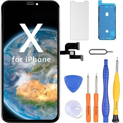 LL TRADER voor iPhone X 5.8 inch Lcd scherm Vervanging Touchscreen Digitizer met Reparatie Tool Kits LL TRADER voor iPhone X 5.8 inch Lcd scherm Vervanging Touchscreen Digitizer met Reparatie Tool Kits