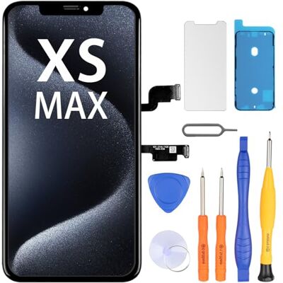 LL TRADER Vervangend Retina lcd-touchscreen voor iPhone XS Max 6,5 inch met reparatieset LL TRADER Vervangend Retina lcd-touchscreen voor iPhone XS Max 6,5 inch met reparatieset