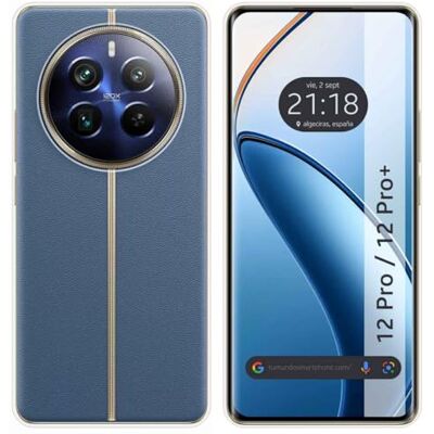 Tumundosmartphone Coque silicone gel TPU transparente pour Realme 12 Pro 5G / 12 Pro Plus 5G Tumundosmartphone Coque silicone gel TPU transparente pour Realme 12 Pro 5G / 12 Pro Plus 5G