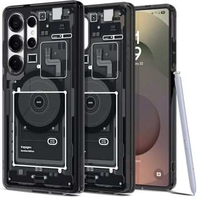 Spigen Ultra Hybrid MagFit beschermhoes compatibel met Samsung Galaxy S25 Ultra Zero One Spigen Ultra Hybrid MagFit beschermhoes compatibel met Samsung Galaxy S25 Ultra Zero One