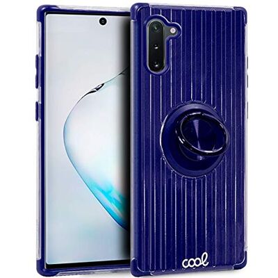 Cool Beschermhoes voor Samsung N970 Galaxy Note 10 harde schaal, met blauwe ring Cool Beschermhoes voor Samsung N970 Galaxy Note 10 harde schaal, met blauwe ring
