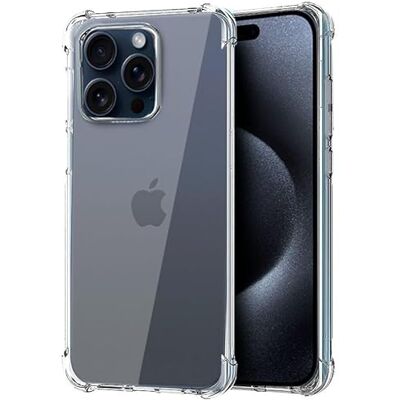 Cool hoesje voor iPhone 15 Pro Antishock transparant Cool hoesje voor iPhone 15 Pro Antishock transparant