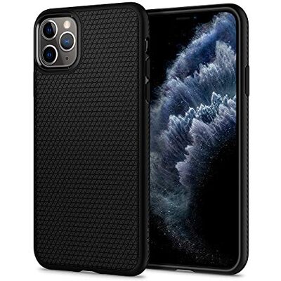 Spigen Liquid Air hoesje Compatibel met iPhone 11 Pro -Matte Black Spigen Liquid Air hoesje Compatibel met iPhone 11 Pro -Matte Black