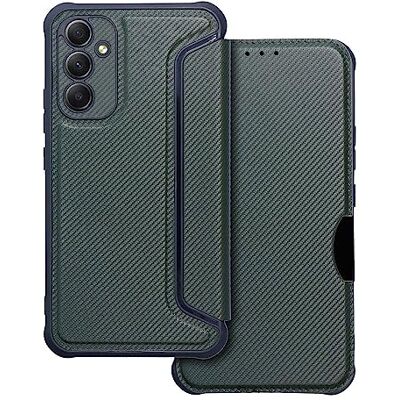 Tumundosmartphone Schokbestendig magnetisch portemonneehoesje voor Samsung Galaxy A54 5G, kleur groen Tumundosmartphone Schokbestendig magnetisch portemonneehoesje voor Samsung Galaxy A54 5G, kleur groen