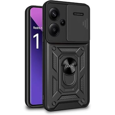 Cool hoesje voor Xiaomi Redmi Note 13 Pro Plus 5G Hard Ring Zwart Cool hoesje voor Xiaomi Redmi Note 13 Pro Plus 5G Hard Ring Zwart