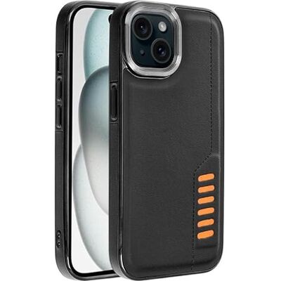 Cool hoesje voor iPhone 15 Milano Zwart Cool hoesje voor iPhone 15 Milano Zwart