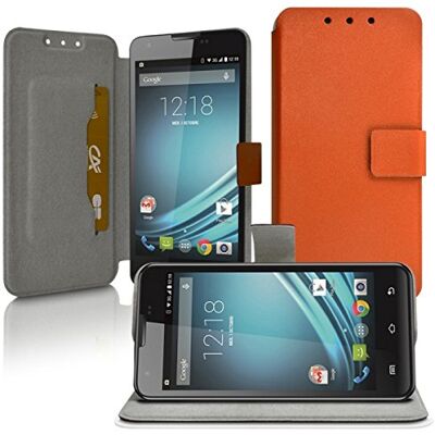 KARYLAX Seluxion beschermhoes Universal L voor Microsoft Lumia 640 LT, oranje KARYLAX Seluxion beschermhoes Universal L voor Microsoft Lumia 640 LT, oranje