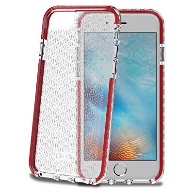 Celly HEXagon800RD beschermhoes voor iPhone 7, robuust, transparant Celly HEXagon800RD beschermhoes voor iPhone 7, robuust, transparant