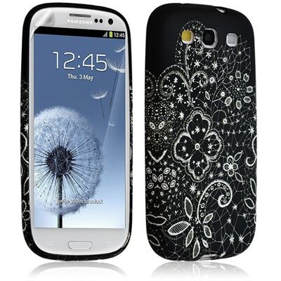 KARYLAX ATM Gel-beschermhoes voor Samsung Galaxy S3, motief Lm11, incl. displaybeschermfolie KARYLAX ATM Gel-beschermhoes voor Samsung Galaxy S3, motief Lm11, incl. displaybeschermfolie