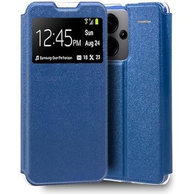 Cool Flip Cover voor Xiaomi Redmi Note 13 Pro Plus 5G effen blauw Cool Flip Cover voor Xiaomi Redmi Note 13 Pro Plus 5G effen blauw