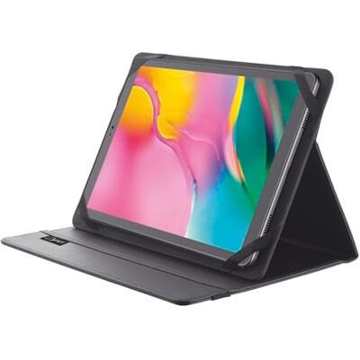 Trust Mobile Primo Tablethoes, 10 inch, gerecyclede materialen, universele beschermhoes met standaard functie, zwart Trust Mobile Primo Tablethoes, 10 inch, gerecyclede materialen, universele beschermhoes met standaard functie, zwart