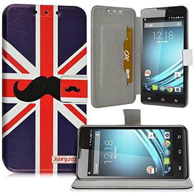 KARYLAX Seluxion beschermhoes en kaarthouder, universeel, XL, motief KJ22 voor Wiko Tommy 2 Plus KARYLAX Seluxion beschermhoes en kaarthouder, universeel, XL, motief KJ22 voor Wiko Tommy 2 Plus