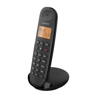 LOGICOM ILOA 100 Draadloze vaste telefoon zonder antwoordapparaat Solo Analoge & DECT-telefoons Zwart LOGICOM ILOA 100 Draadloze vaste telefoon zonder antwoordapparaat Solo Analoge & DECT-telefoons Zwart