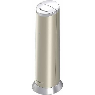 Panasonic KX-TGK220 Design-telefoon met antwoordapparaat & wekker, huistelefoon (draadloos), HD-telefonie, Champagne Panasonic KX-TGK220 Design-telefoon met antwoordapparaat & wekker, huistelefoon (draadloos), HD-telefonie, Champagne