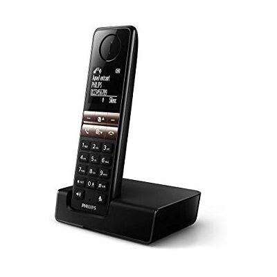 Philips Draadloze landline telefoon D4702B 34 Duo zwart Philips Draadloze landline telefoon D4702B 34 Duo zwart