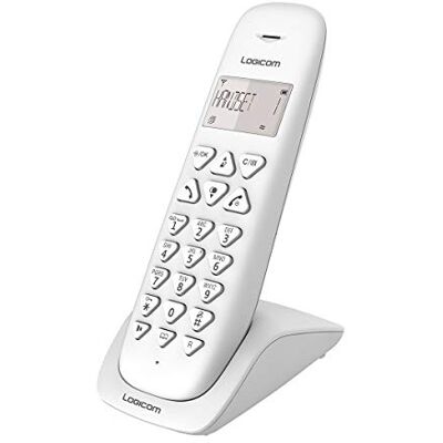 LOGICOM VEGA 150 Draadloze vaste telefoon zonder antwoordapparaat Solo Analoge en DECT-telefoons Wit LOGICOM VEGA 150 Draadloze vaste telefoon zonder antwoordapparaat Solo Analoge en DECT-telefoons Wit