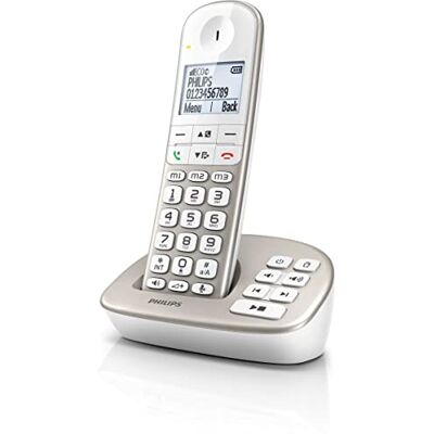 Philips Draadloze vaste telefoon met antwoordapparaat XL4951S/38 Philips Draadloze vaste telefoon met antwoordapparaat XL4951S/38