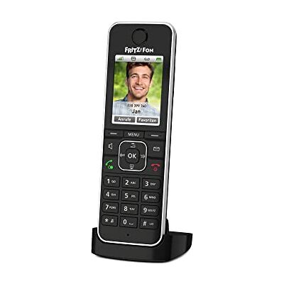 FRITZ! Fon 20002964 C6 Black DECT-telefoon Nummerherkenning Zwart FRITZ! Fon 20002964 C6 Black DECT-telefoon Nummerherkenning Zwart