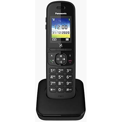 Panasonic KX-TGH710 Draadloze telefoon met kleurendisplay, handsfree, volumeknop, schokbestendig, ongestoorde modus, Eco Plus-modus, elegant minimalistisch design Panasonic KX-TGH710 Draadloze telefoon met kleurendisplay, handsfree, volumeknop, schokbestendig, ongestoorde modus, Eco Plus-modus, elegant minimalistisch design