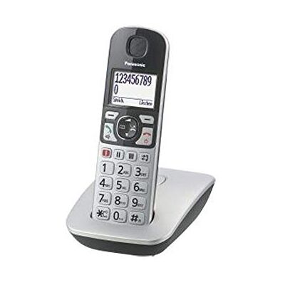 Panasonic KX-TGE510GS telefoon DECT zwart (Argento Identificatore) Panasonic KX-TGE510GS telefoon DECT zwart (Argento Identificatore)