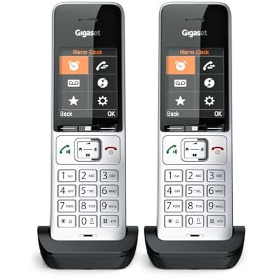 Siemens COMFORT 500HX duo Analoge-/DECT-telefoon Nummerherkenning Zwart, Zilver Siemens COMFORT 500HX duo Analoge-/DECT-telefoon Nummerherkenning Zwart, Zilver
