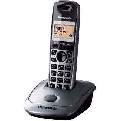 Panasonic LCD Wireless 1,4 Mem.50 Num Silver & Quot; Panasonic LCD Wireless 1,4 Mem.50 Num Silver & Quot;