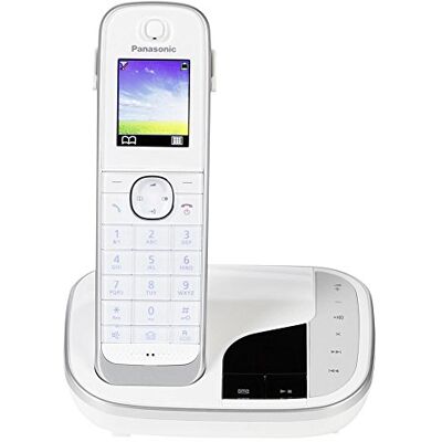 Panasonic KX-TGJ320GW Familietelefoon Met Antwoordapparaat, Wit Panasonic KX-TGJ320GW Familietelefoon Met Antwoordapparaat, Wit