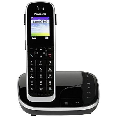 Panasonic KX-TGJ320 DECT Telefoon Met Antwoordapparaat, Zwart Panasonic KX-TGJ320 DECT Telefoon Met Antwoordapparaat, Zwart