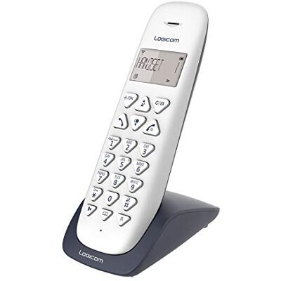 LOGICOM Draadloze telefoon VEGA 155T Solo Slate met antwoordapparaat LOGICOM Draadloze telefoon VEGA 155T Solo Slate met antwoordapparaat