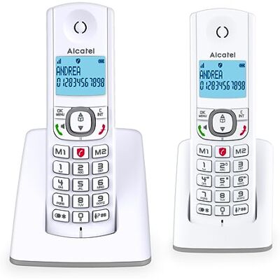 Alcatel F530 DG 3700601417036 F530 Wireless Duo, grijs Alcatel F530 DG 3700601417036 F530 Wireless Duo, grijs