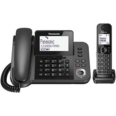 Panasonic Cordless 2-in-1 3,4" DECT V.VOCE 100NUM.C/SEG.NERO Panasonic Cordless 2-in-1 3,4" DECT V.VOCE 100NUM.C/SEG.NERO