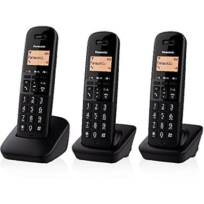 Panasonic KX-TGB613JT Trio Cordless Volume Potenziato Blocco Chiamate Panasonic KX-TGB613JT Trio Cordless Volume Potenziato Blocco Chiamate