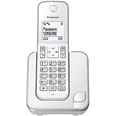 Panasonic KX-TGD310 Telefoons (DECT, Desktop, Zilver, LCD, AAA, Polyphone) Panasonic KX-TGD310 Telefoons (DECT, Desktop, Zilver, LCD, AAA, Polyphone)