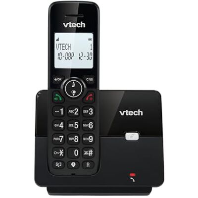 VTech CS2000 Draadloze DECT-telefoon voor thuis met ongewenste oproepvergrendeling, betrouwbaar groot bereik tot 300 m, beller-ID, oproep in behandeling VTech CS2000 Draadloze DECT-telefoon voor thuis met ongewenste oproepvergrendeling, betrouwbaar groot bereik tot 300 m, beller-ID, oproep in behandeling