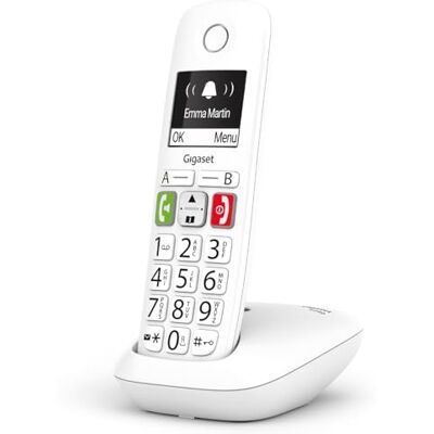 Siemens Dect E290 draadloze telefoon, wit Siemens Dect E290 draadloze telefoon, wit