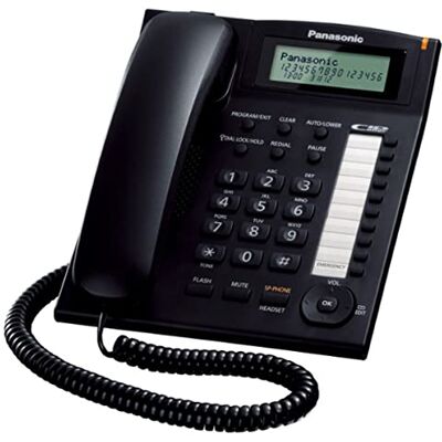 Panasonic KX-TS880EXW Telefoons Biblok-scherm Panasonic KX-TS880EXW Telefoons Biblok-scherm