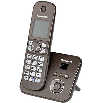 Panasonic KX-TG6821GA telefoon DECT bruin Panasonic KX-TG6821GA telefoon DECT bruin
