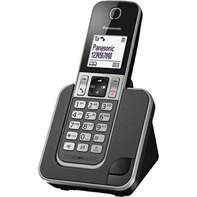 Panasonic TELEPHONE FIXE TELEPHONE DECT zwart Panasonic TELEPHONE FIXE TELEPHONE DECT zwart