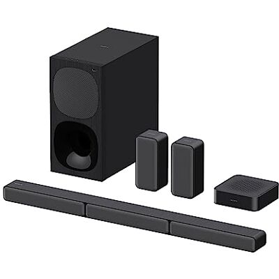 Sony HT-S40R Soundbar 5,1 ch thuisbioscoop met draadloze satellietluidsprekers, zwart Sony HT-S40R Soundbar 5,1 ch thuisbioscoop met draadloze satellietluidsprekers, zwart
