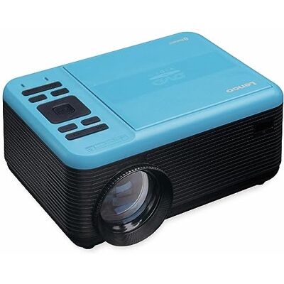 Lenco LPJ-500 Bluetooth-beamer, mini-projector, dvd-speler, 2800 lumen, 30.000 uur levensduur, Full HD, Bluetooth 5.0-2x HDMI, USB, SD-poort, AV-in, VGA, blauw Lenco LPJ-500 Bluetooth-beamer, mini-projector, dvd-speler, 2800 lumen, 30.000 uur levensduur, Full HD, Bluetooth 5.0-2x HDMI, USB, SD-poort, AV-in, VGA, blauw
