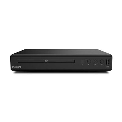 Philips TAEP200/12 DVD tv-speler – HDMI-cd-speler – voor vrijwel alle schijven – USB – zwart Philips TAEP200/12 DVD tv-speler – HDMI-cd-speler – voor vrijwel alle schijven – USB – zwart
